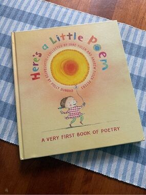 Here's a Little Poem — Children's Poetry Book in Hardback